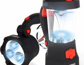 Duronic Hurricane - latarka turystyczna dynamo, 3 tryby, ładowanie USB – zdjęcie 1