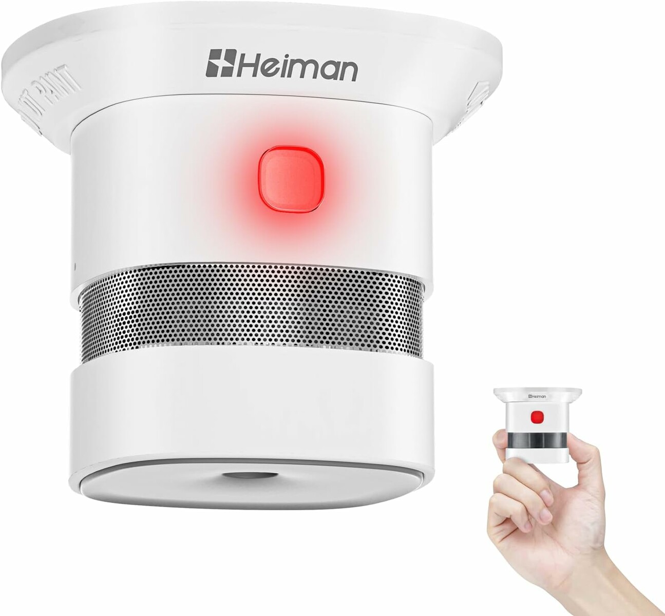 HEIMAN HS1SA - czujka dymu fotoelektryczna, bateria 10 lat, EN14604