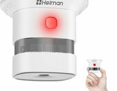 HEIMAN HS1SA - czujka dymu fotoelektryczna, bateria 10 lat, EN14604 – zdjęcie 1