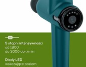 Beurer MG 99 - pistolet do masażu, 4 nasadki, 5 poziomów mocy – zdjęcie 3