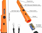 flintronic - ręczny wykrywacz metali pinpointer 360°, wodoodporny – zdjęcie 2
