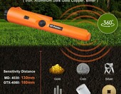 flintronic - ręczny wykrywacz metali pinpointer 360°, wodoodporny – zdjęcie 3