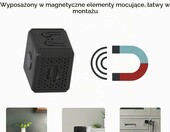 Goshyda - mini kamera WiFi 1080P, montaż magnetyczny, noktowizja – zdjęcie 2
