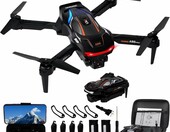 Euakee - składany dron z kamerą 1080P, FPV, 2 akumulatory – zdjęcie 1