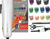Remington ColourCut HC5035 - maszynka do strzyżenia włosów z akcesoriami, biała – zdjęcie 1
