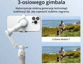 DJI Osmo Mobile 7 - gimbal stabilizator do smartfona, 3-osiowy, szary – zdjęcie 2