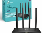 TP-Link Archer C6 - router WiFi AC1200, dwupasmowy, 5 portów Gigabit – zdjęcie 1