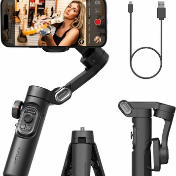 Składany gimbal do telefonu AOCHUAN Smart XE – stan: nowy