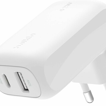 Belkin BoostCharge 42 W - ładowarka sieciowa 2-portowa USB-C i USB-A