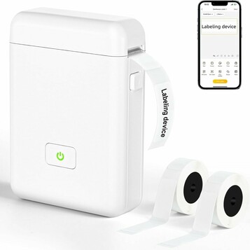 Mini drukarka etykiet Bluetooth GuKKK HP2-S – stan: nowy