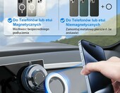 Gahenwo K003 - magnetyczny uchwyt samochodowy na telefon, przyssawka – zdjęcie 3