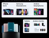 Intenso Powerbank XS10000 10000 mAh USB-A i USB-C, różowy – zdjęcie 4
