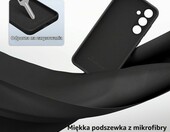 SURPHY silikonowe etui do Samsung Galaxy S24 z podszewką z mikrofibry – zdjęcie 4