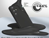 SURPHY silikonowe etui do Samsung Galaxy S24 z podszewką z mikrofibry – zdjęcie 5