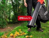 LEHMANN dmuchawa do liści 3w1 3500W z rozdrabniaczem i workiem 40L – zdjęcie 4