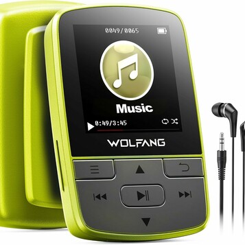 Odtwarzacz MP3 Bluetooth 5.2 WOLFANG WMP01 (stan nowy)