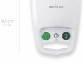 Medisana IN 500 inhalator kompresorowy z maskami dla dorosłych i dzieci – zdjęcie 2