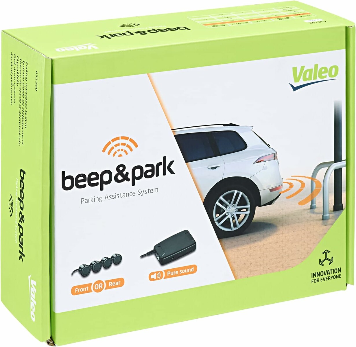 Valeo Beep&Park - czujniki parkowania 4 czujniki + głośnik do malowania