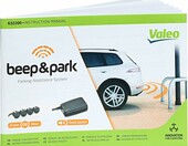 Valeo Beep&Park - czujniki parkowania 4 czujniki + głośnik do malowania – zdjęcie 3