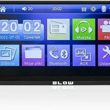 Radio samochodowe 2 DIN 7 cali BLOW AVH-9810 (stan nowy)