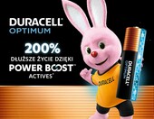 Duracell Optimum AA baterie alkaliczne 1,5V - 12 sztuk – zdjęcie 2