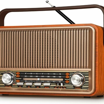 Radio retro AM/FM/SW z Bluetooth PRUNUS J-120 (stan nowy)