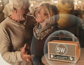 PRUNUS J-120 radio retro AM/FM/SW z Bluetooth do domu i kuchni – zdjęcie 4