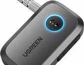 UGREEN Adapter Bluetooth 6.0 samochodowy z AUX i mikrofonem - odbiornik audio – zdjęcie 1