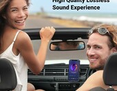 UGREEN Adapter Bluetooth 6.0 samochodowy z AUX i mikrofonem - odbiornik audio – zdjęcie 2