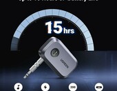 UGREEN Adapter Bluetooth 6.0 samochodowy z AUX i mikrofonem - odbiornik audio – zdjęcie 4