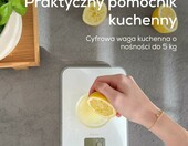 Beurer KS 19 waga kuchenna cyfrowa 5 kg, obsługa sensorowa, biała – zdjęcie 2