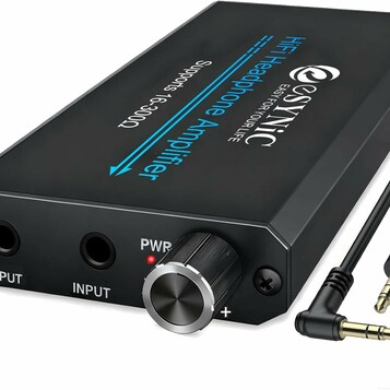 eSynic ESY111 - przenośny wzmacniacz słuchawkowy HiFi, 16-300 Ohm