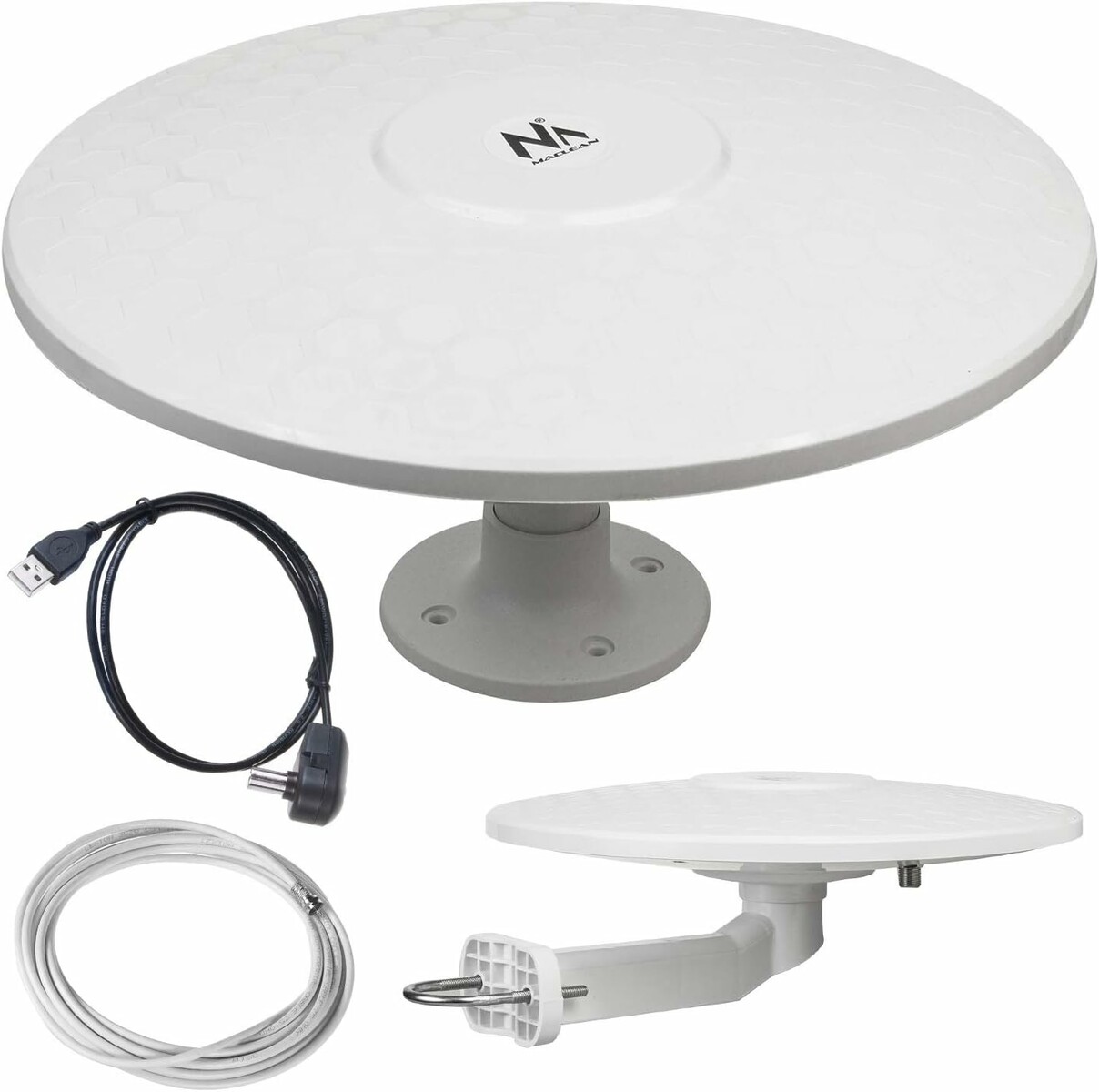 Maclean MCTV-947 - antena naziemna DVB-T2 wielokierunkowa, dach/balkon/okno