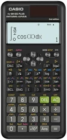 Casio fx-991ES PLUS-2 - kalkulator naukowy, zasilanie słoneczne