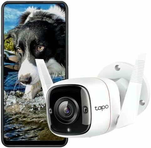 TP-Link Tapo C310 - zewnętrzna kamera Wi-Fi 3MP z trybem nocnym