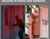 BITIWEND bezprzewodowy alarm domowy z czujnikiem ruchu PIR, 110 dB – zdjęcie 3