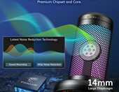 TONOR TC310+ - mikrofon USB do streamingu z podświetleniem RGB – zdjęcie 2