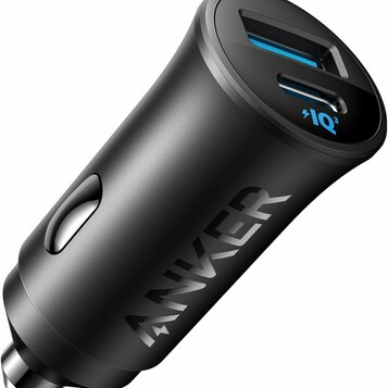 Anker ładowarka samochodowa USB-C 30W, 2 porty, PowerIQ 3.0