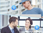 New Bee M53 - bezprzewodowy zestaw słuchawkowy Bluetooth, 72h, etui ładujące – zdjęcie 4