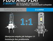 D-Lumina żarówki samochodowe LED H7 Canbus, 6500K, komplet 2 szt. – zdjęcie 4
