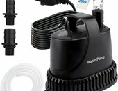 EXLECO pompa zatapialna do fontanny ogrodowej, 1200 l/h, 20 W – zdjęcie 1