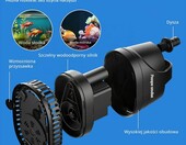 EXLECO pompa zatapialna do fontanny ogrodowej, 1200 l/h, 20 W – zdjęcie 4