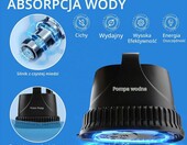 EXLECO pompa zatapialna do fontanny ogrodowej, 1200 l/h, 20 W – zdjęcie 5