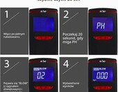 HooJtny E1 - alkomat cyfrowy homologowany, sensor półprzewodnikowy – zdjęcie 2