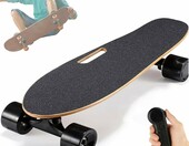 XUXIAO elektryczna deskorolka longboard z pilotem, 22 km/h, zasięg 8 km – zdjęcie 1