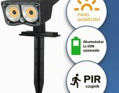 Horoz Electric OZMO - solarna lampa wbijana 2w1 z czujnikiem ruchu, 3W IP44 – zdjęcie 2