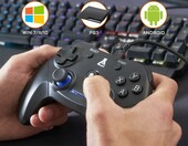 THE G-LAB K-Pad Thorium - przewodowy pad do PS3 i PC z wibracją – zdjęcie 2