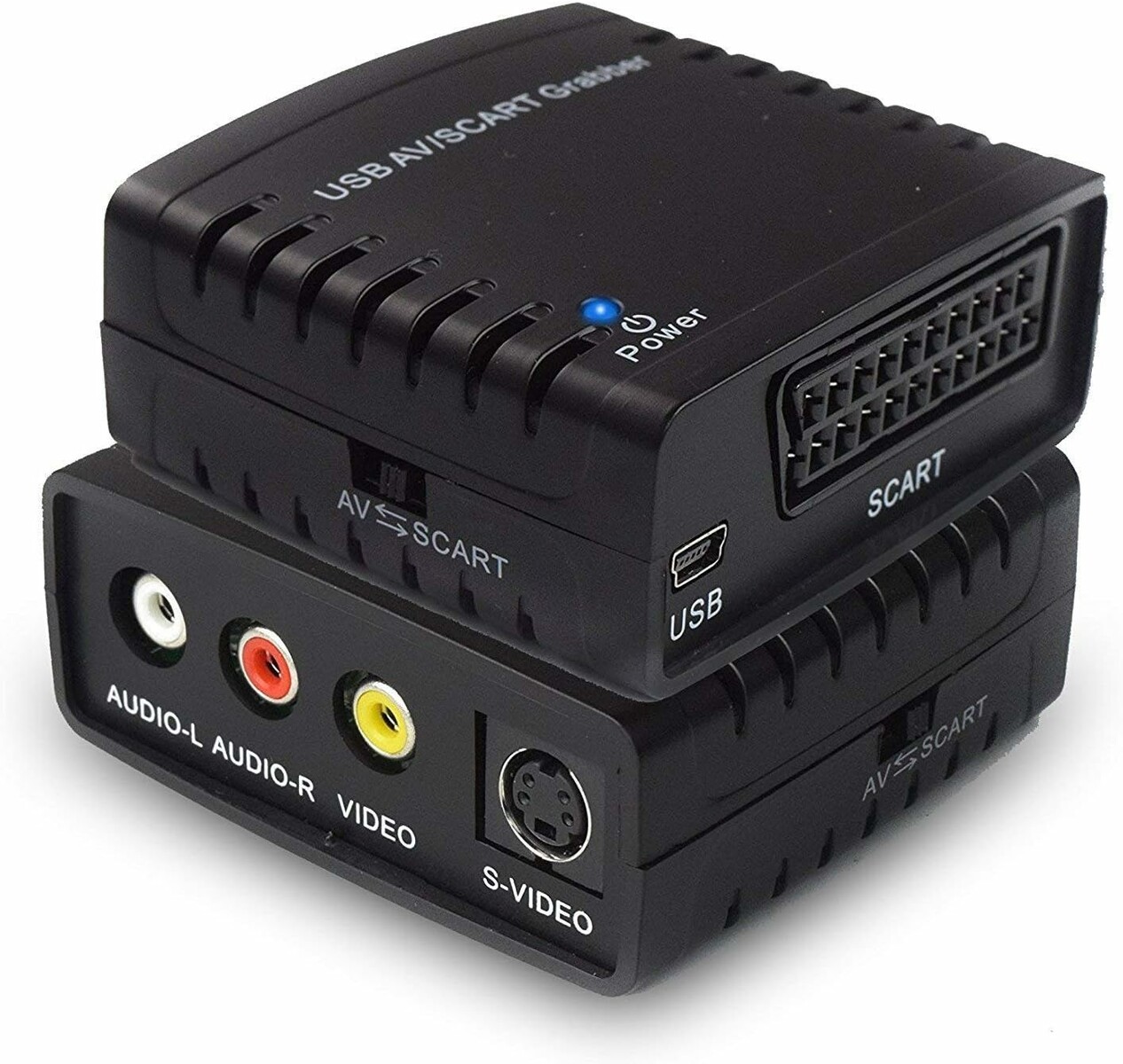 Rybozen grabber wideo VHS/Hi8/SCART na USB - rejestrator do digitalizacji kaset