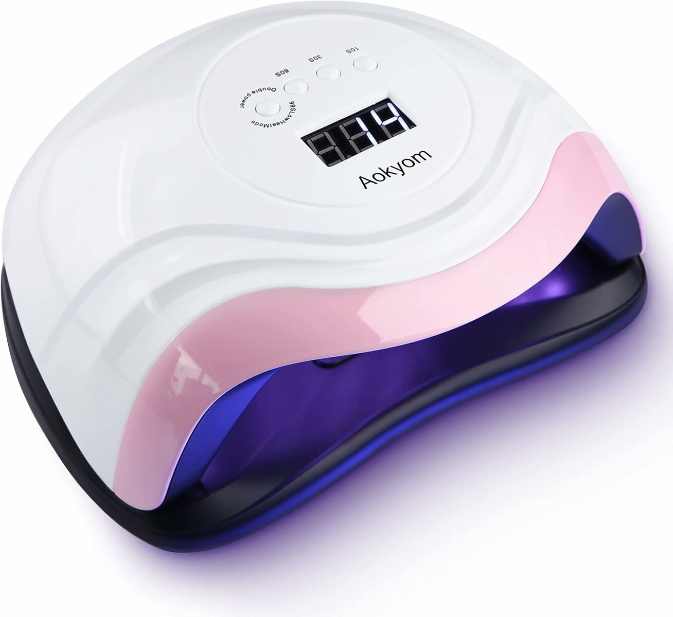 Aokyom lampa UV LED do manicure 160W z czujnikiem ruchu, 4 timery