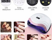 Aokyom lampa UV LED do manicure 160W z czujnikiem ruchu, 4 timery – zdjęcie 3